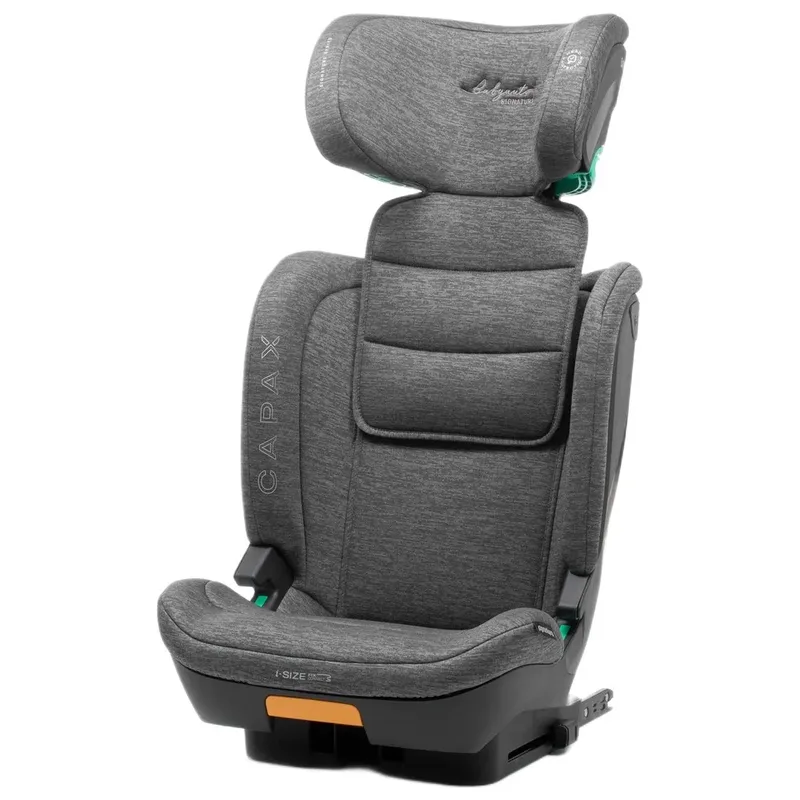 Capax Autostoel i-Size - Met Isofix - 15 tot 36 kg - 4 tot 12 Jaar - Verstelbare hoofdsteun - Groep 2/3 - Kleur fra BabyAuto i Grå – produktbillede 6 af 6