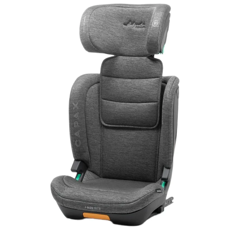 Capax Autostoel i-Size - Met Isofix - 15 tot 36 kg - 4 tot 12 Jaar - Verstelbare hoofdsteun - Groep 2/3 - Kleur fra BabyAuto i Grå – produktbillede 5 af 6