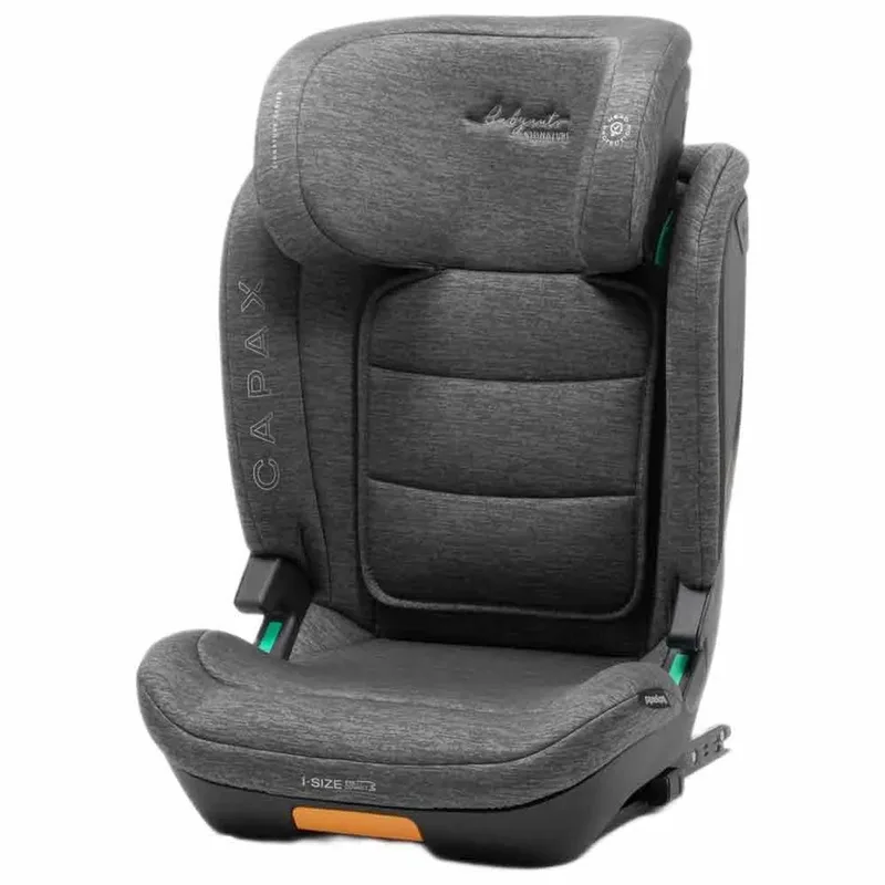 Capax Autostoel i-Size - Met Isofix - 15 tot 36 kg - 4 tot 12 Jaar - Verstelbare hoofdsteun - Groep 2/3 - Kleur de BabyAuto en Gris – photo produit