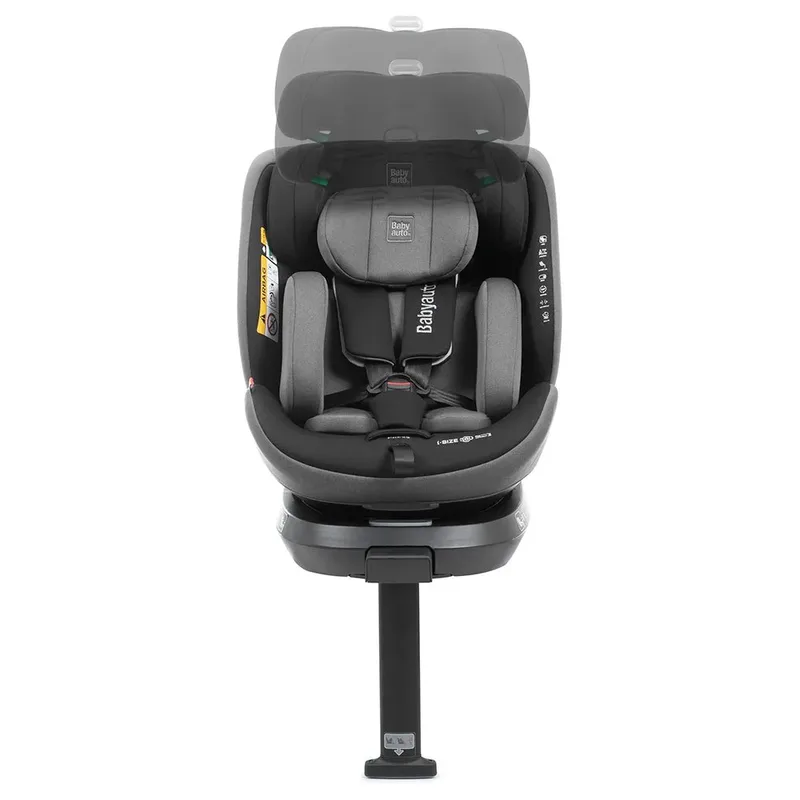 Core i-Size – Kinderautostoel 40–150 cm – ISOFIX – 360° by BabyAuto in Anthracite – product photo 3 of 6