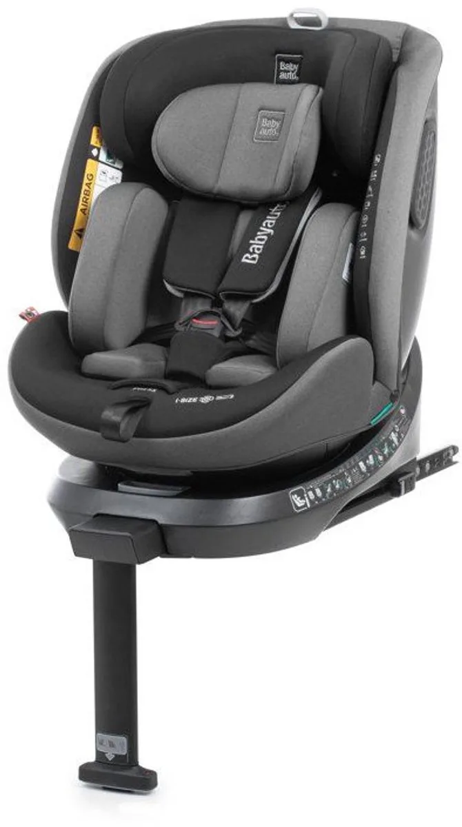 Core i-Size – Kinderautostoel 40–150 cm – ISOFIX – 360° by BabyAuto in Anthracite – product photo