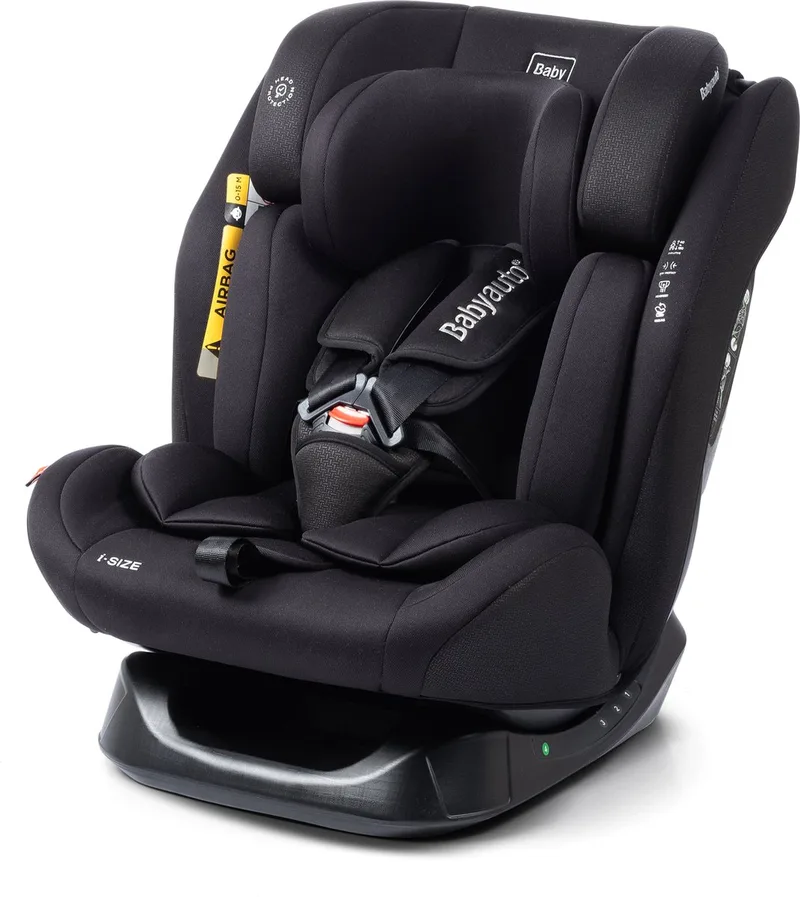 Lolo Autostoel | iSize | 40-150 cm | 0-12 jaar 0-36 kg | Groep 1 2 3 | Autostoeltje de BabyAuto en Noir – photo produit
