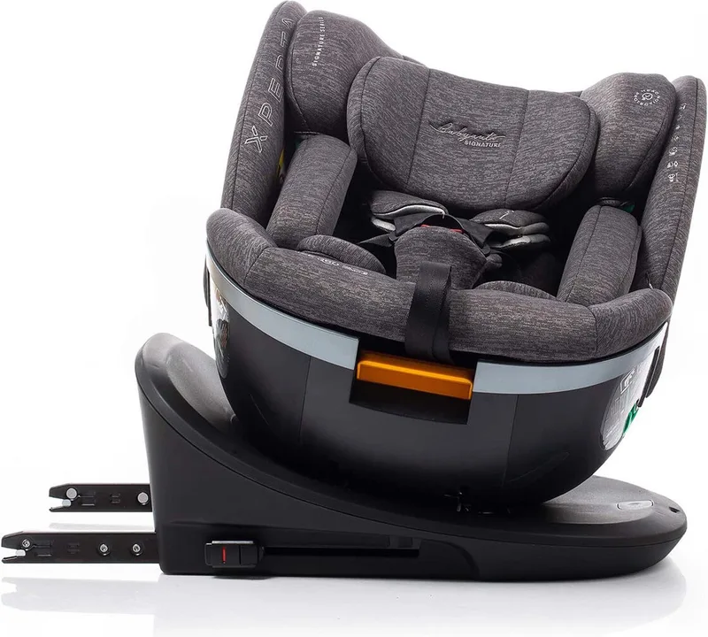 Xperta i-Size Autostoel - 360° met Isofix - 40 tot 150cm - 0 tot 36kg - Tot 12 jaar - Kleur van BabyAuto in Grijs – productfoto