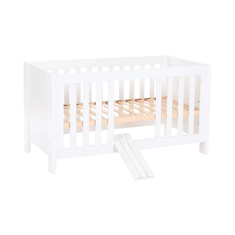 Babybett All in One 70x140 cm van babybay in Wit, 146 × 75 × 80 mm – productfoto