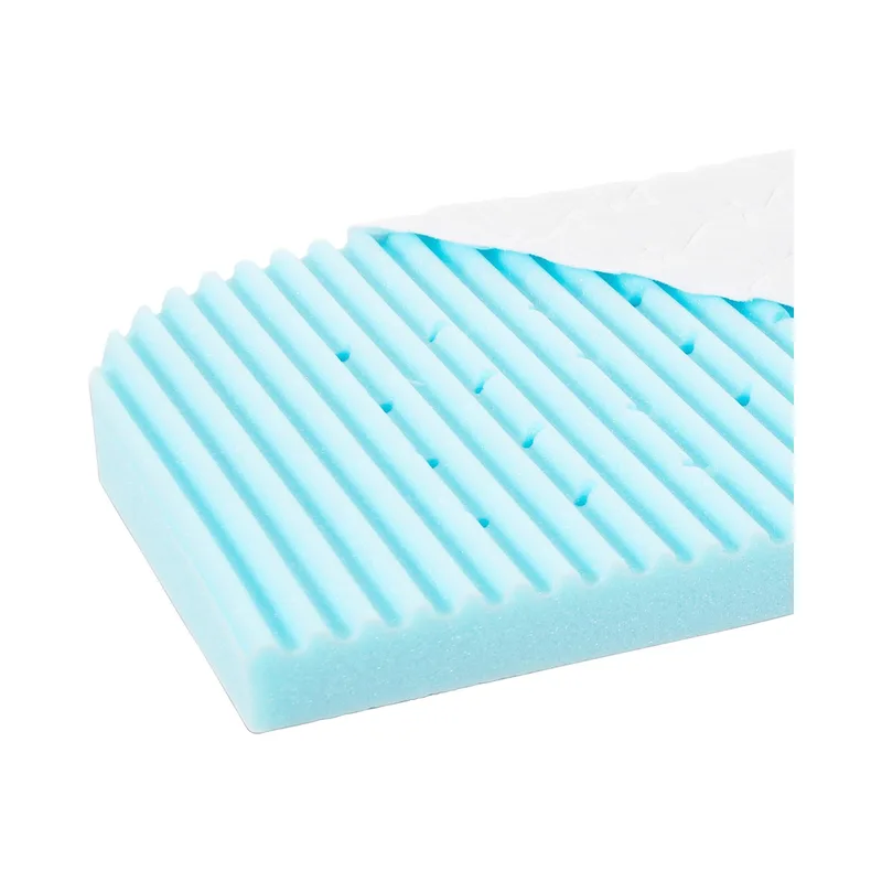 Matratze MediTex® Wave für Beistellbett Boxspring XXL van babybay in Blauw, 105 × 57,5 × 60 mm – productfoto