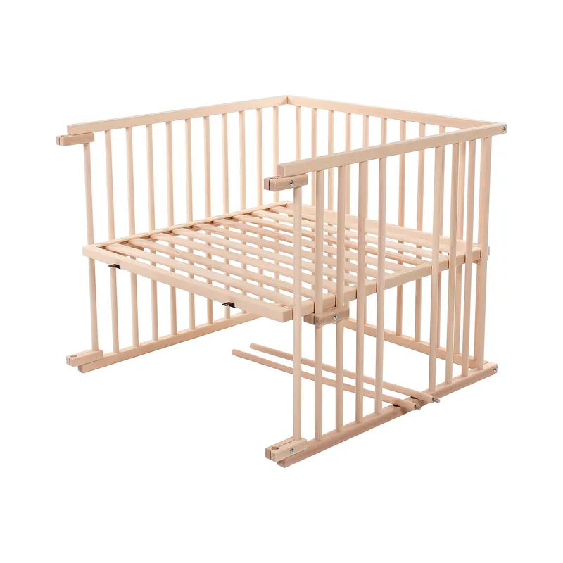 Umbausatz für Beistellbett Original van babybay in Naturel, 870 × 940 × 790 mm – productfoto