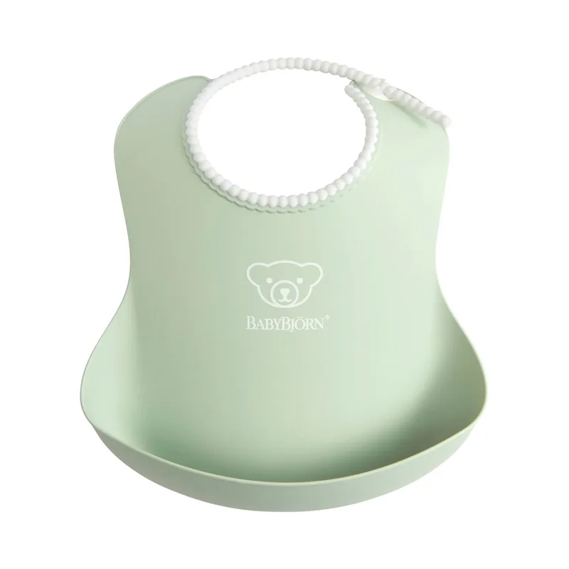 Babybjörn 2er-Pack Lätzchen mit Auffangschale weich van BabyBjörn in Meerkleurig, 21 × 6 × 24 mm – productfoto