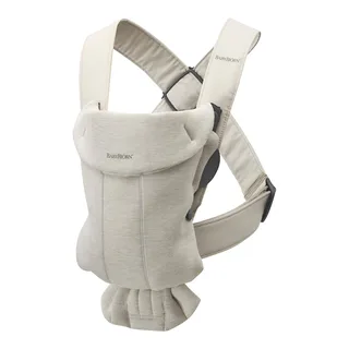 Babytrage Mini 3D Jersey by BabyBjörn in Beige, 10,5 × 20,5 × 29 mm – product photo 1 of 3