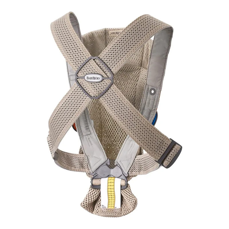 Babytrage Mini 3D Mesh von BabyBjörn in Natur – Produktfoto 1 von 3