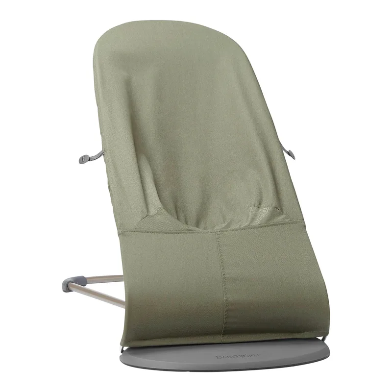 Babywippe Bliss Baumwollmix von BabyBjörn in Grün, 89,5 × 39 mm – Produktfoto 1 von 3
