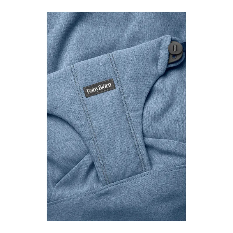Babywippe Bliss gewebt by BabyBjörn in Blue – product photo 1 of 3