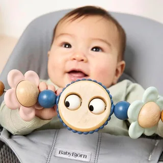Babywippe Bliss Tri-Fabric by BabyBjörn in Grey, 79 × 39 × 56 mm – product photo 3 of 3