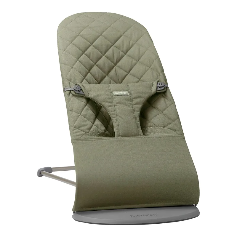 Bundle Babywippe Bliss Baumwollmix inlusive Spielbogen by BabyBjörn in Green, 925 × 400 × 120 mm – product photo 1 of 2