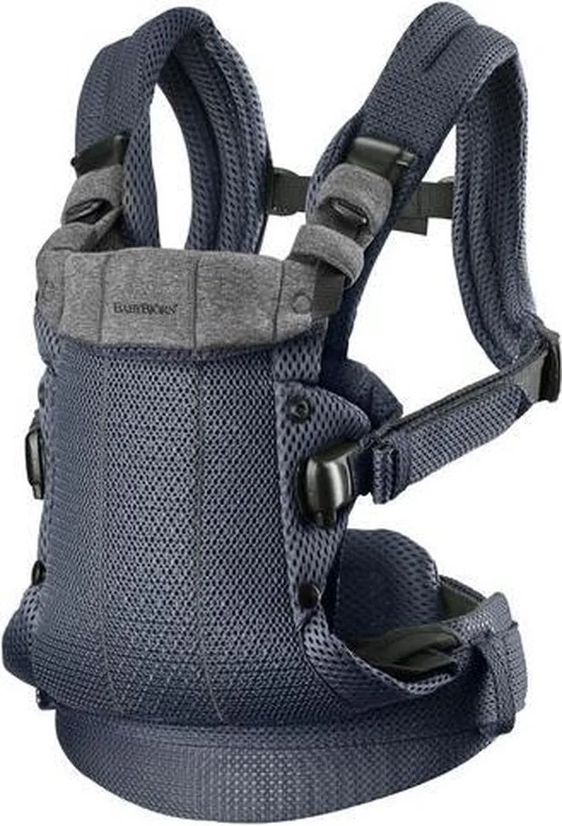 Draagzak Harmony - 3D Mesh - Antraciet - Buikdrager - Rugdrager – Ergonomisch – Zachte details de BabyBjörn en 3D Mesh – Antraciet – photo produit