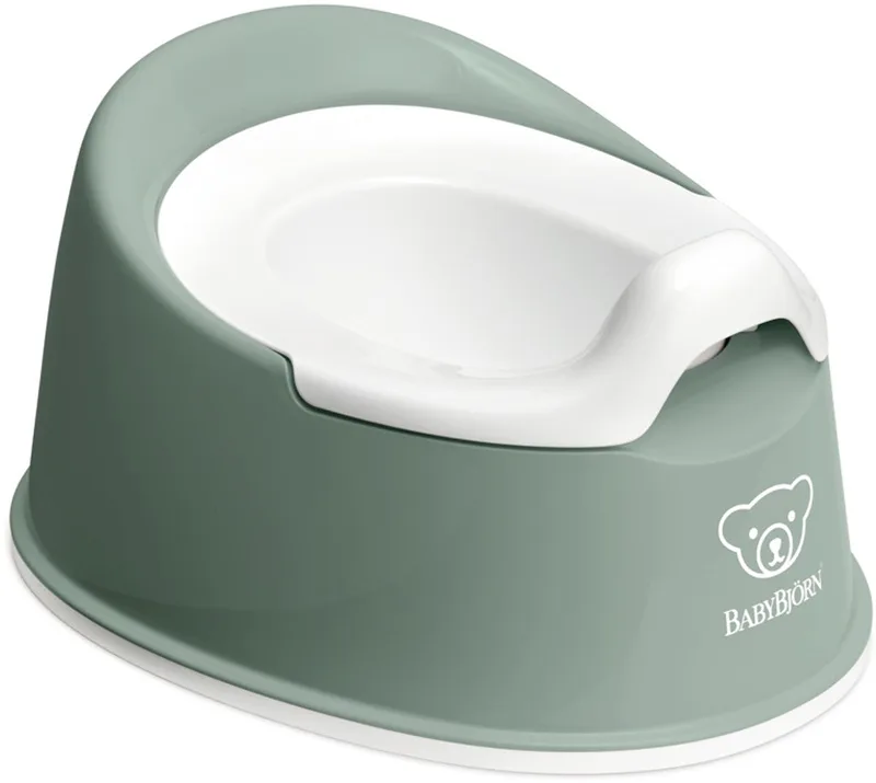 Plaspotje Pienter de BabyBjörn en Diepgroen-Wit – photo produit