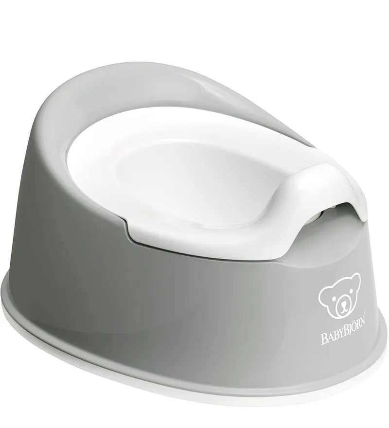 Potje - Grijs/Wit van BabyBjörn – productfoto