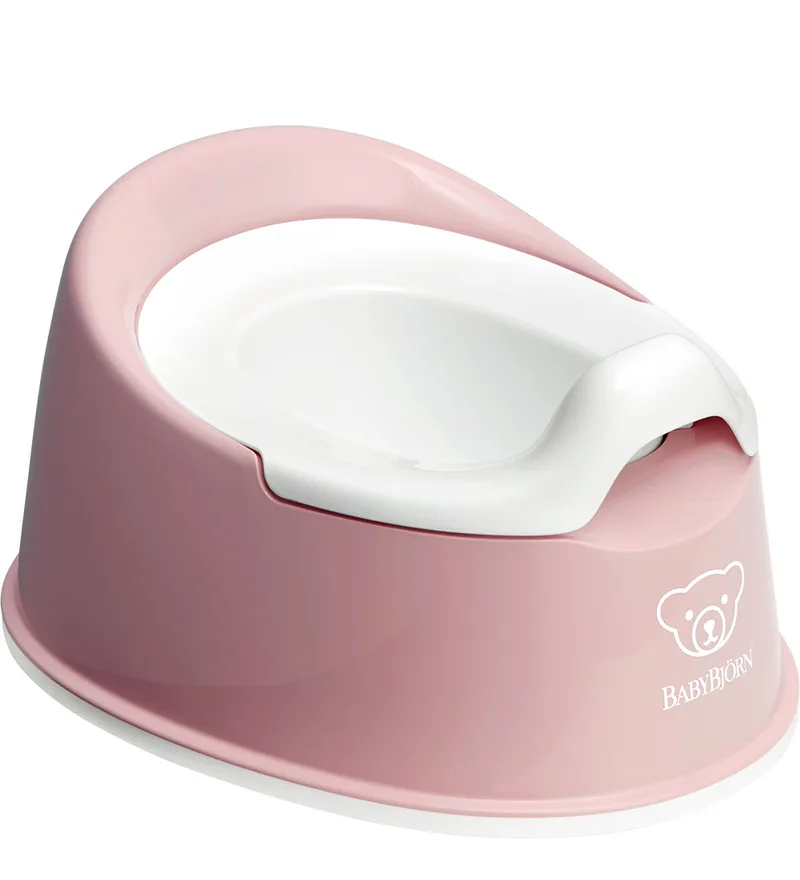 Potje - Roze/Wit van BabyBjörn – productfoto