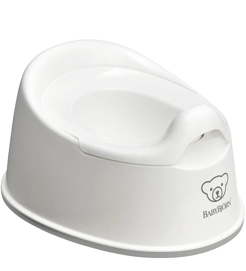 Potje - Wit/Grijs van BabyBjörn – productfoto