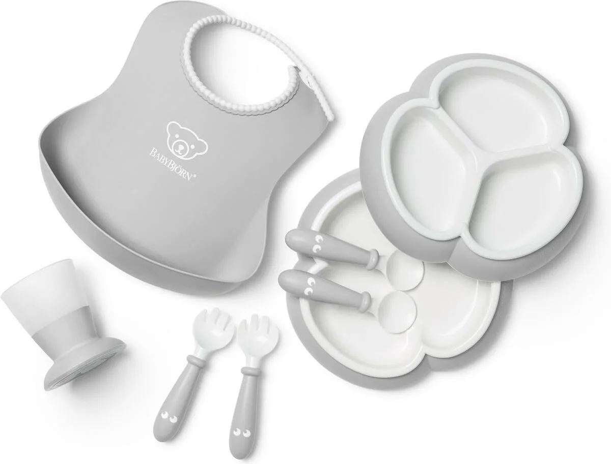 Serviesset - 8 delig by BabyBjörn in Grey – product photo