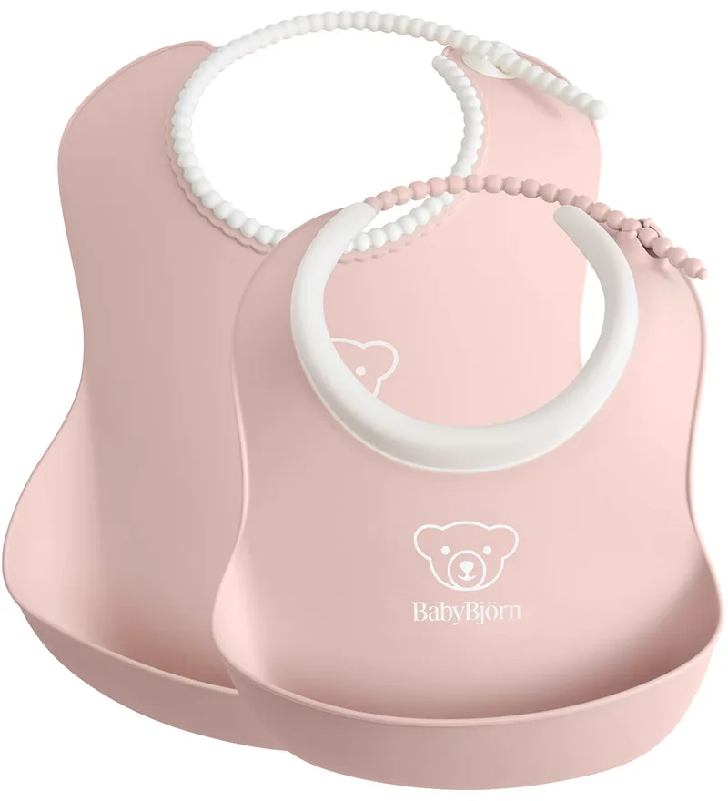 Slabbetjes - 2-pack - Roze by BabyBjörn – product photo