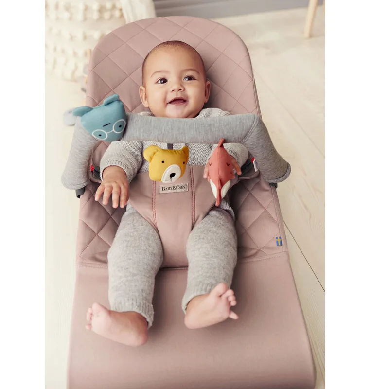 Spielbogen für Babywippe Soft Friends by BabyBjörn in Grey, 60 × 345 × 205 mm – product photo 2 of 2