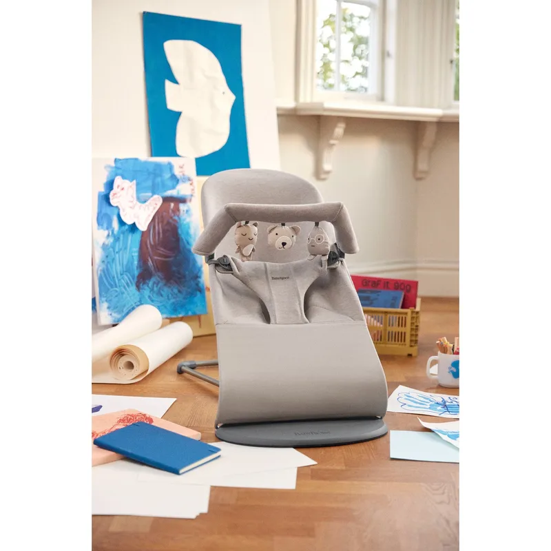 Spielbogen für Babywippe Soft Friends by BabyBjörn in Grey – product photo 3 of 3