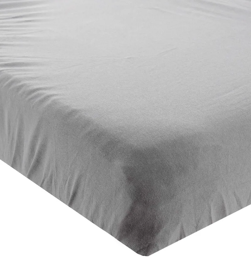 Hoeslaken - 70x160 - Grijs van BabyDan – productfoto