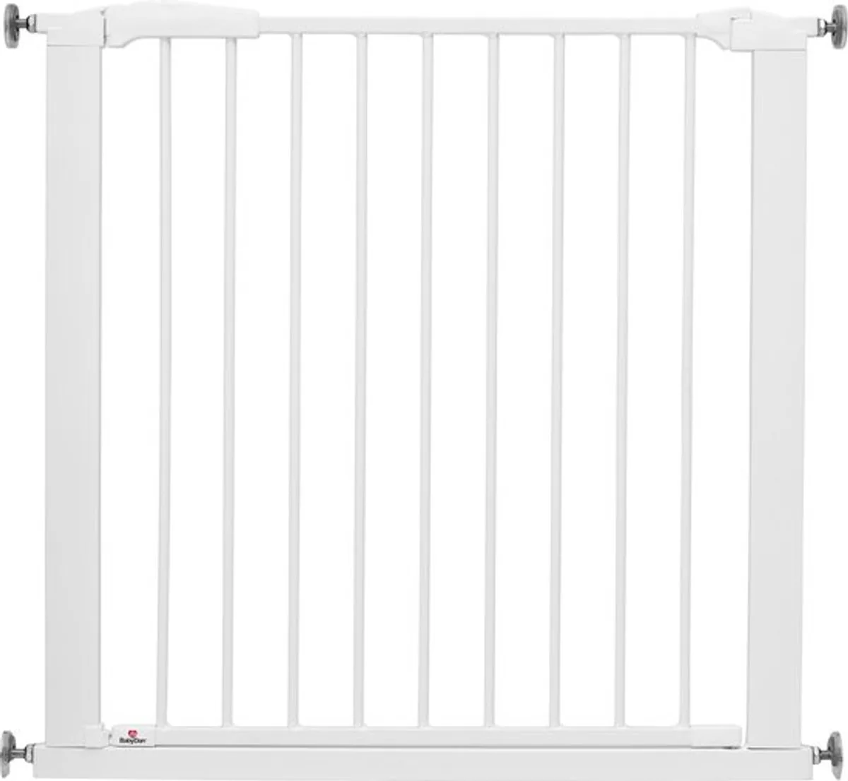 Perfect Close Traphekje Zonder Boren - 77,3 - 83,5 cm - Klembevestiging van BabyDan in Wit – productfoto