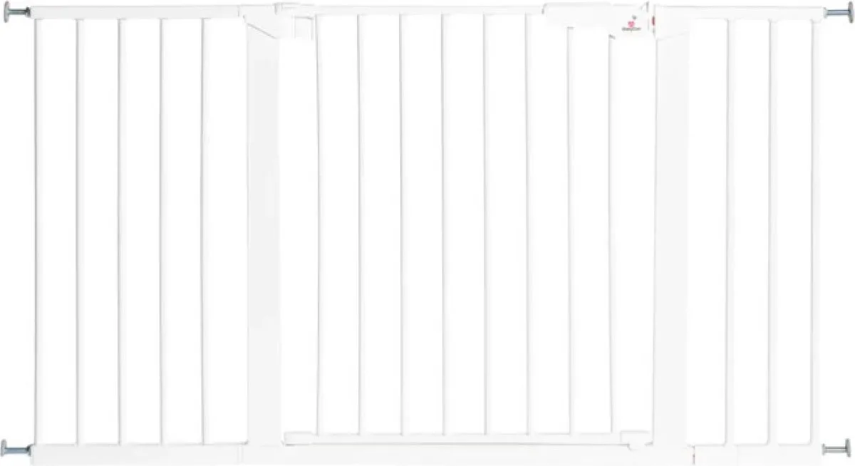 Premier Traphekje zonder boren - 126 - 132,2 cm - Klembevestiging van BabyDan in Wit – productfoto