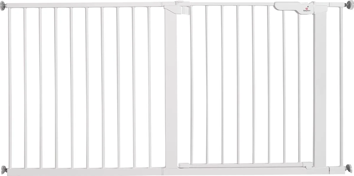 Premier Traphekje zonder boren - 145,5 - 151,7 cm - Klembevestiging de BabyDan en Blanc – photo produit