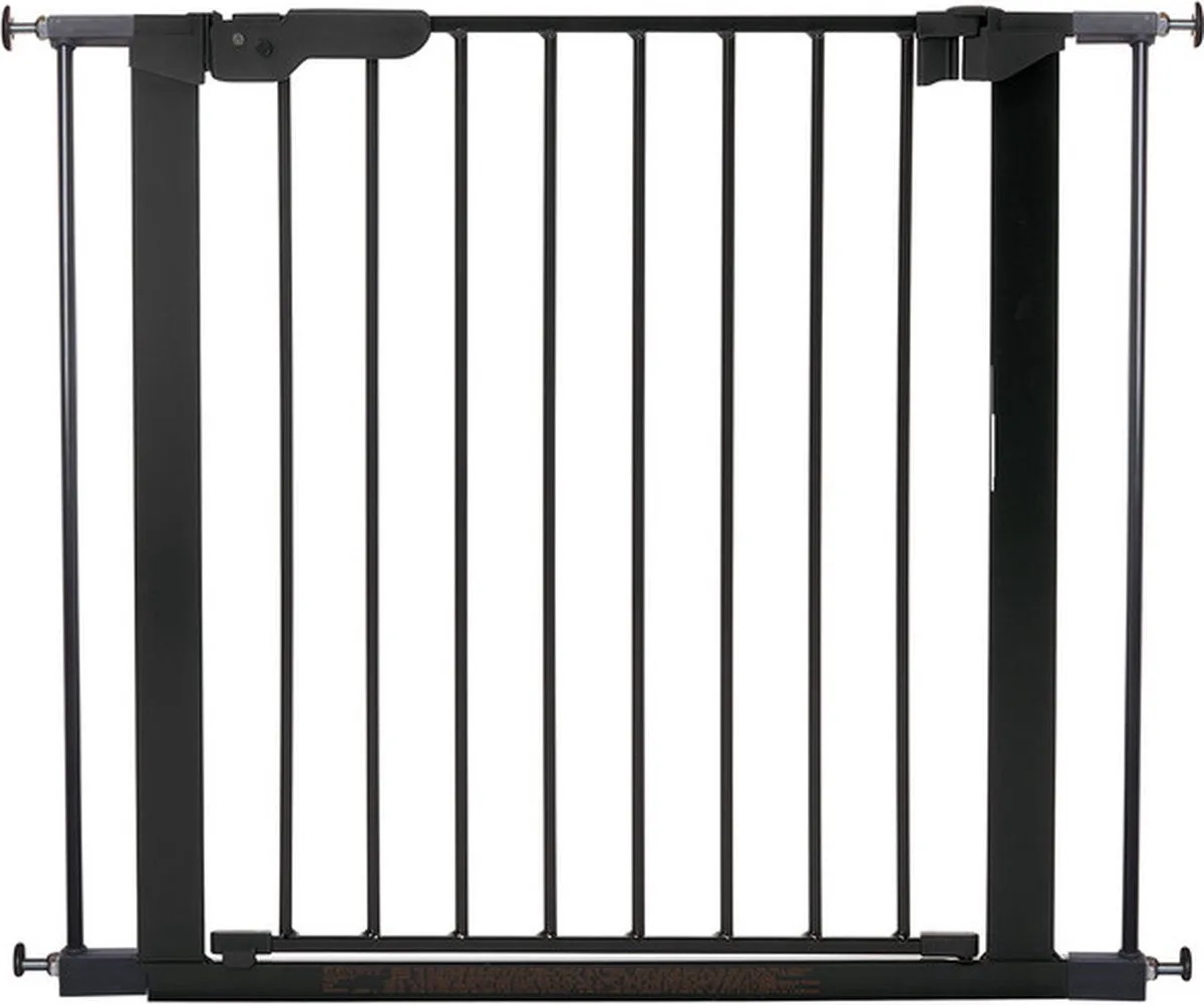 Premier Traphekje Zonder Boren - 86 - 93,3 cm - Klembevestiging van BabyDan in Zwart – productfoto