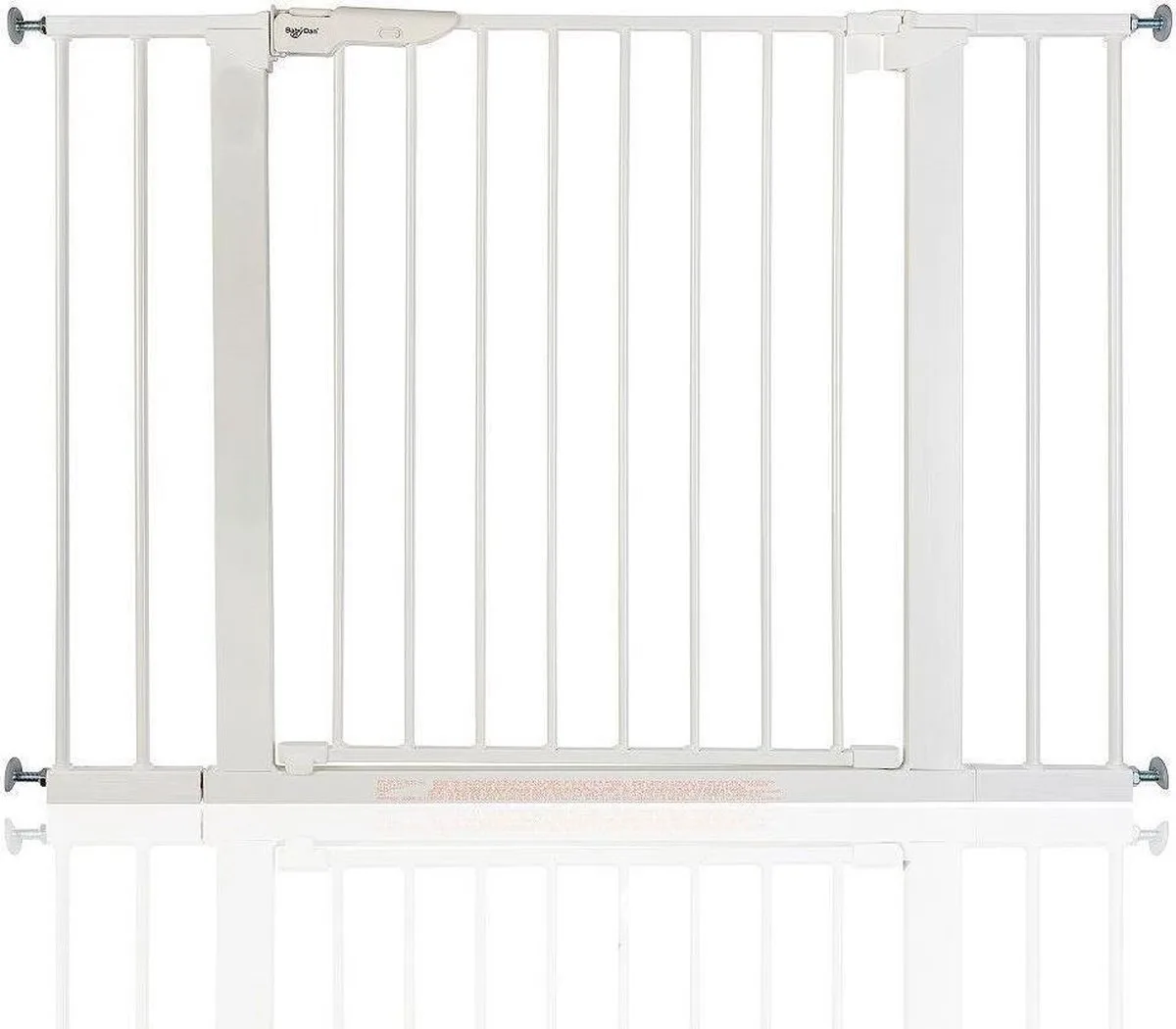 Premier | Traphekje zonder boren - 99 - 106,3 cm - Klembevestiging van BabyDan in Wit – productfoto