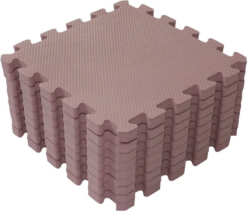 Speelkleed - Speelmat - Puzzelmat Foam by BabyDan in Pink – product photo 1 of 4