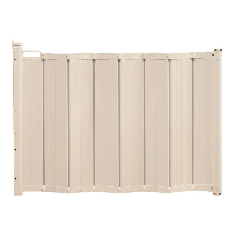 Verlängerung Tür-/und Treppenschutzgitter Guard me 24 cm fra BabyDan i Hvid, 24 × 72,5 mm – produktbillede