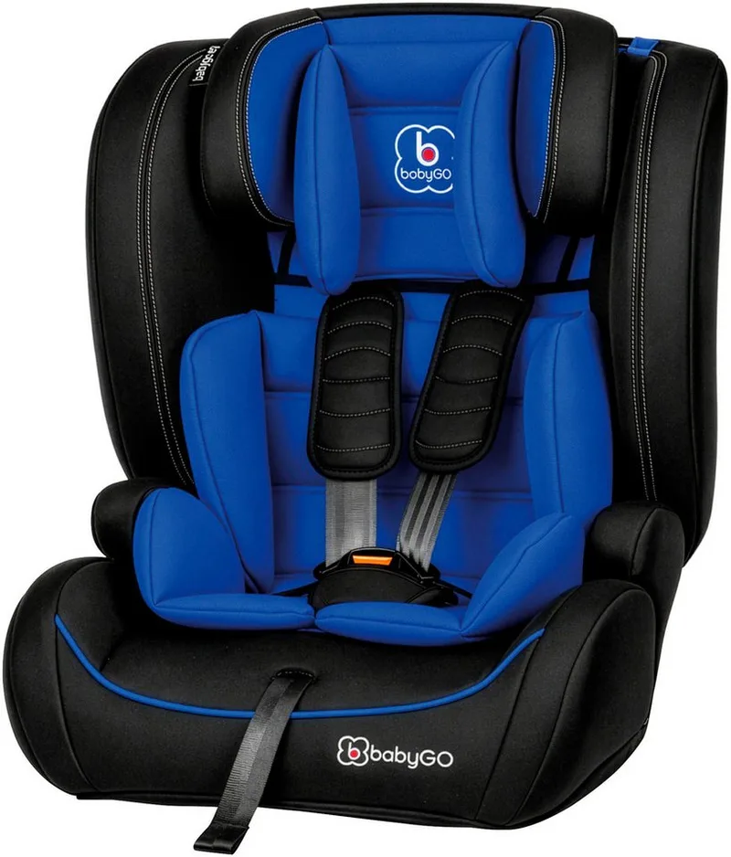 Autokindersitz Freemove Isize, bis: 12 Jahren, ab: 76 cm, bis: 150 cm fra babyGO i Blå – produktbillede