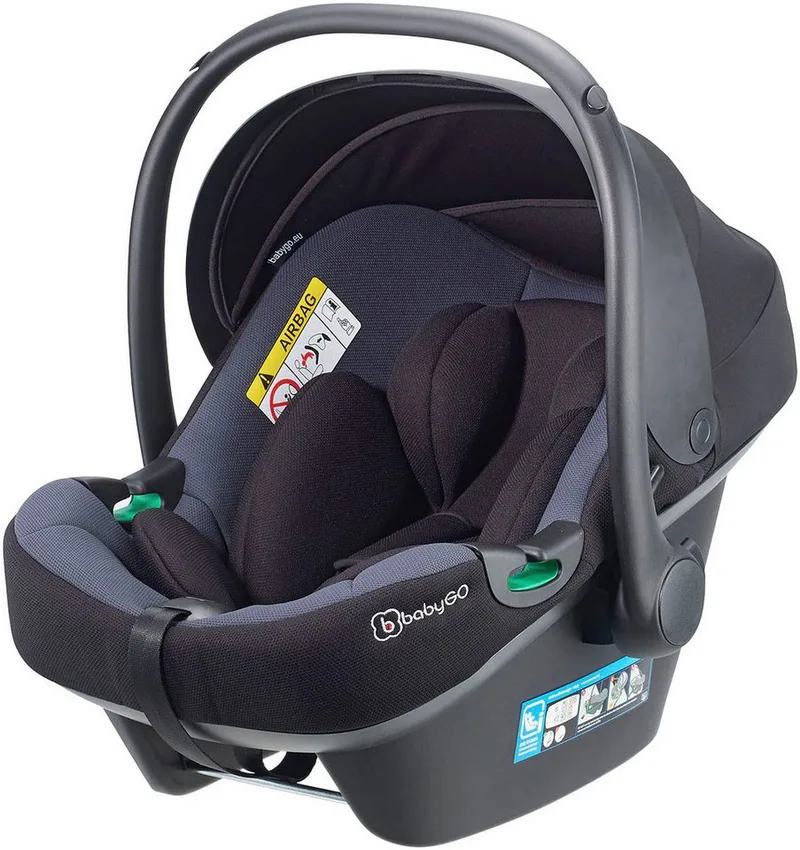 Babyschale Travel XP Isize, ab: 40 cm, bis: 87 cm van babyGO in Grijs – productfoto