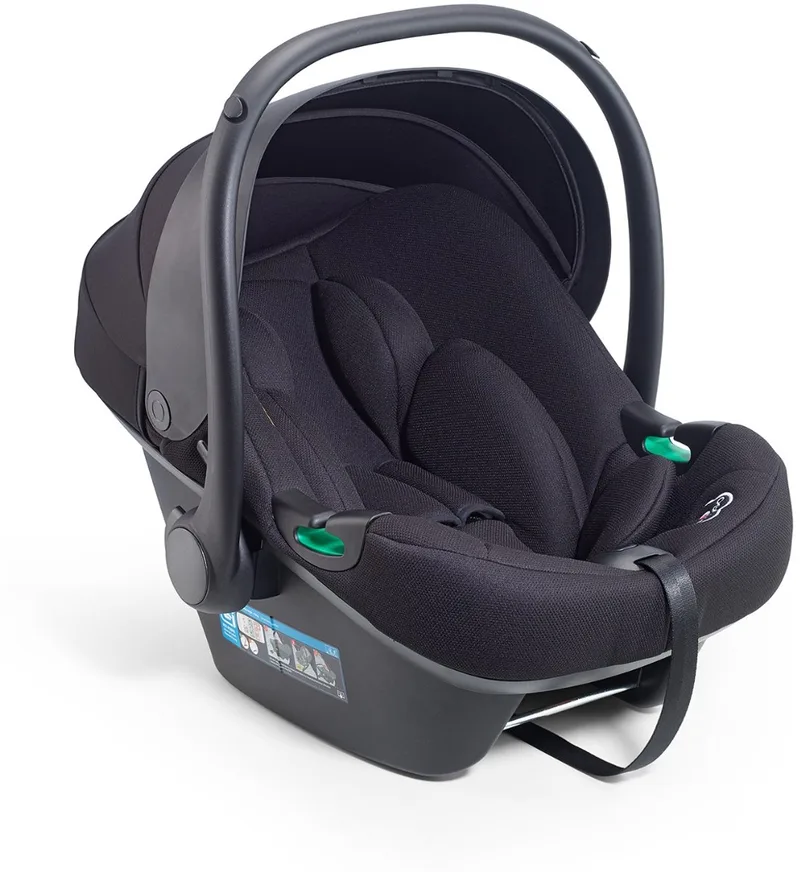 iTravel XP i-Size - Autostoel voor kinderen van 40-87cm van babyGO in Zwart – productfoto