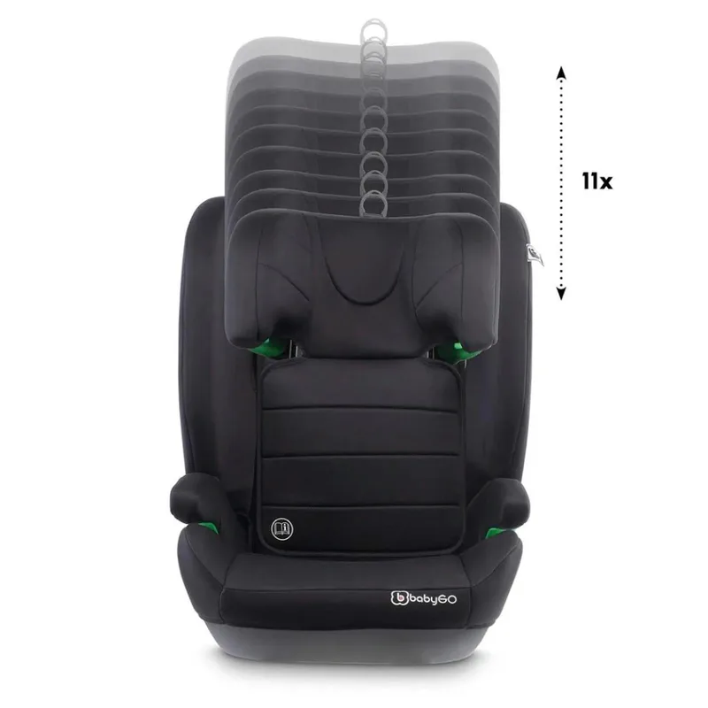 Kindersitz SafeWay de babyGO en Noir, 44,5 × 45 × 79 mm – photo produit