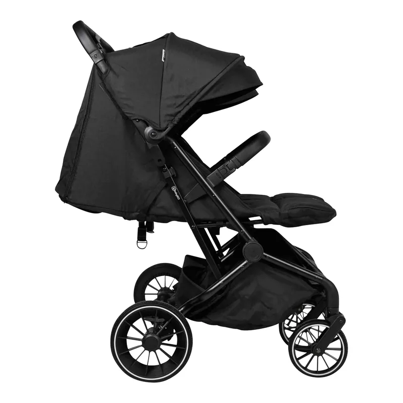 Kinderwagen Zwillingswagen GO Twice van babyGO in Zwart, 75 × 78 × 108 mm – productfoto