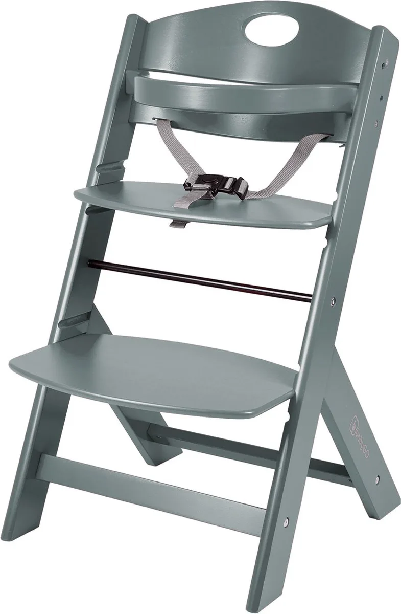 Meegroei kinderstoel Family van babyGO in Grijs – productfoto