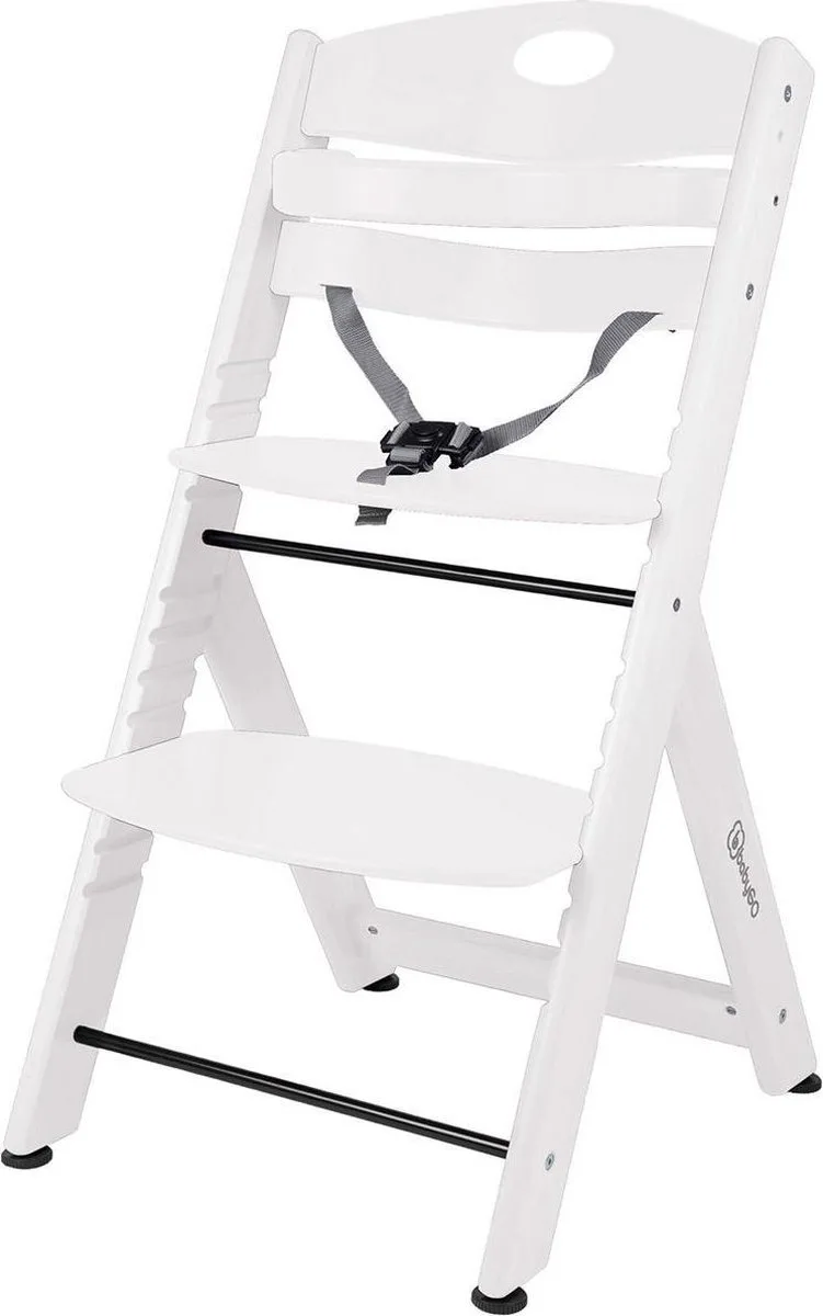 Meegroei kinderstoel Family XL van babyGO in Wit – productfoto