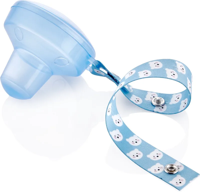 Fopspeen Doosje Aan Koord de Babyjem en Bleu – photo produit