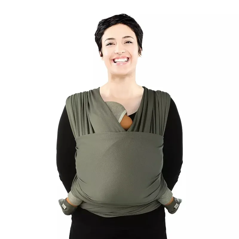Draagdoek Tricot - Slen Cool Mist Grey van Babylonia – productfoto