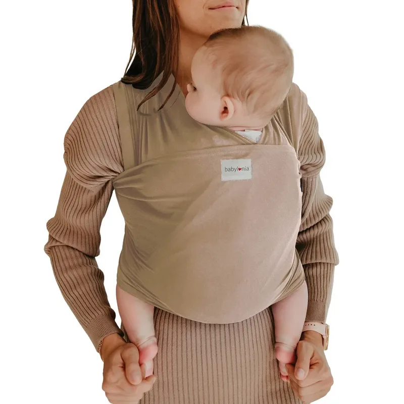 Draagdoek Tricot - Slen Cool Nougatine van Babylonia – productfoto
