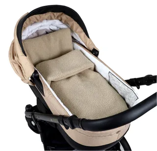 Babydecke BOUCLÉ 60x75 cm Winter Babydecke für Kinderwagen & Bett Weich, Warm DB, BabyLux, DB_60x75_Beige by Babylux in Beige – product photo 4 of 5