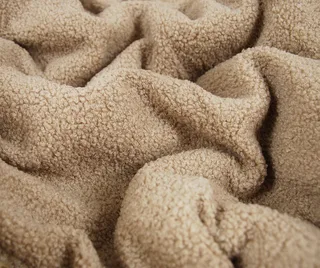 Babydecke BOUCLÉ 60x75 cm Winter Babydecke für Kinderwagen & Bett Weich, Warm DB, BabyLux, DB_60x75_Beige by Babylux in Beige – product photo 5 of 5