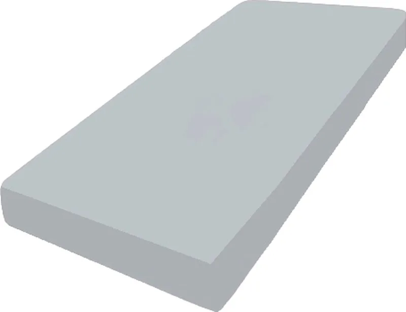 Jersey 70x140 cm Juniormatras Hoeslaken van Babymatex in Grijs – productfoto