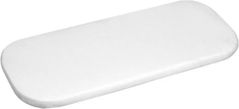 Jersey 75x35 cm Kinderwagenmatras Hoeslaken TB0248_01 van Babymatex in Wit – productfoto