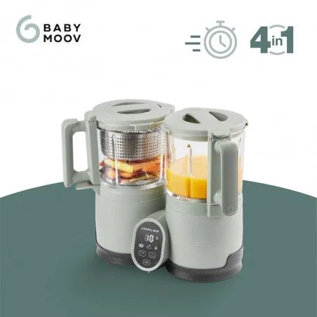 Babynahrungszubereiter und Sterilisator Nutribaby Glass by Babymoov in 35,5 × 17,2 × 29,5 mm – product photo 3 of 4