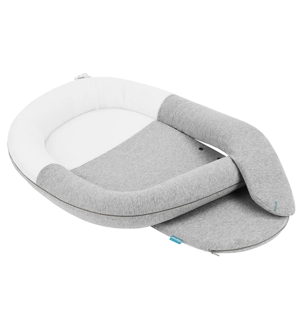Babynest - Wolkennest - Antikoliek - Grijs/Wit från Babymoov – produktbild